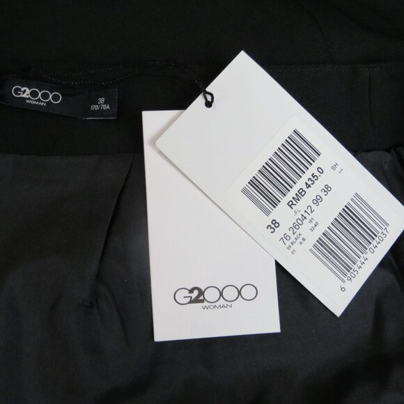 G2000 Stretch Black A-line Skirt - Picture 6 of 6